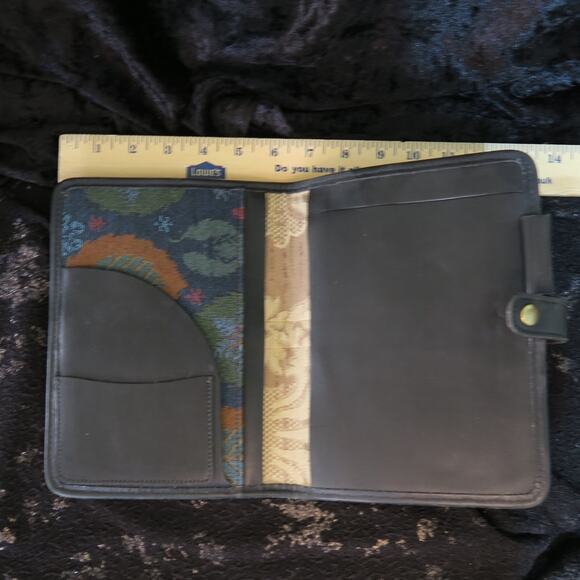 Vintage Leather Trim Day-Timer Planner Seddon Ryan Wylde boho READ Witch Nature - Picture 3 of 12